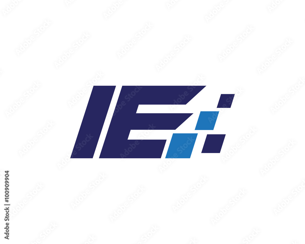 IE digital letter logo