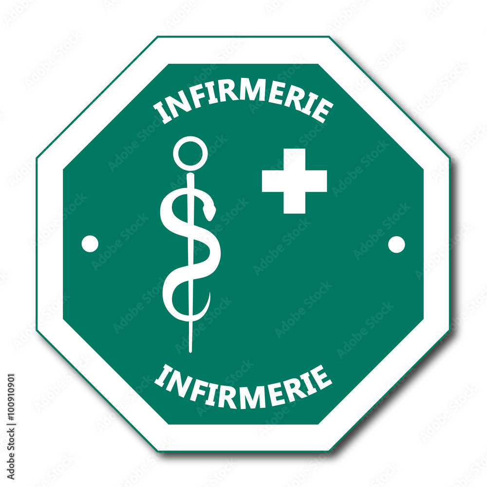 Obraz premium Logo infirmerie.