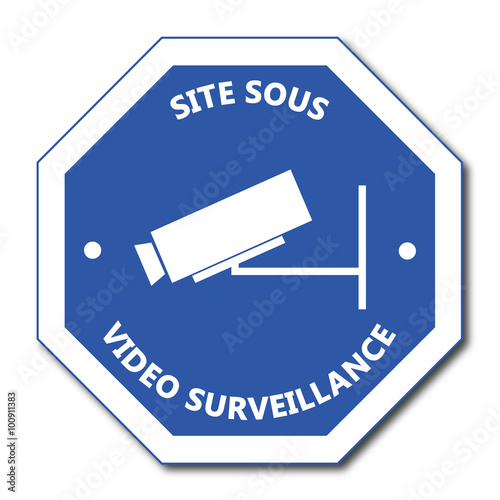 Logo site sous vidéo surveillance.