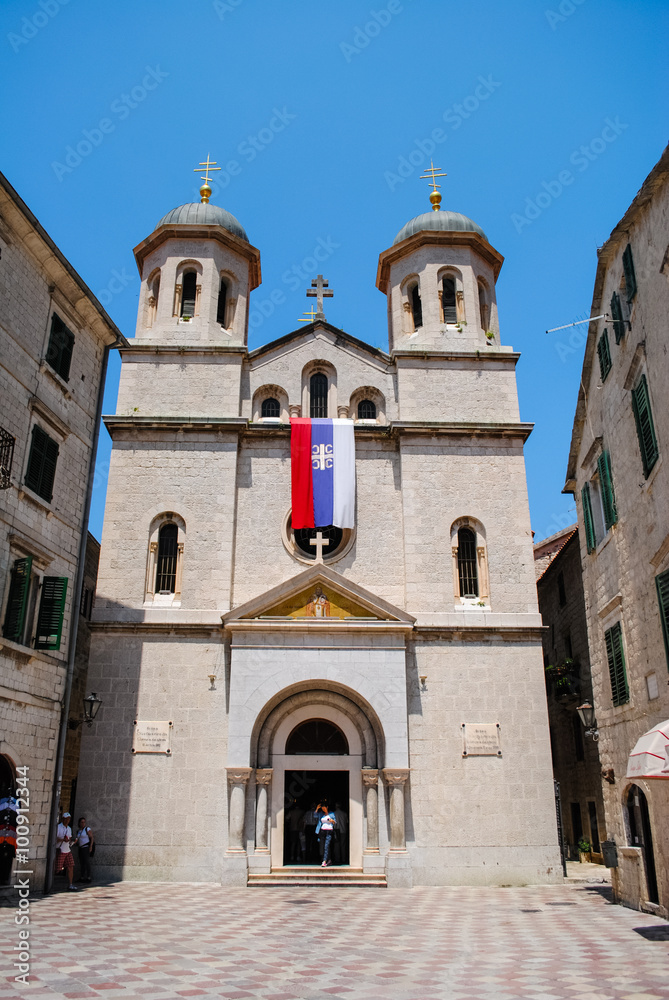 picturesque church in Montenegro