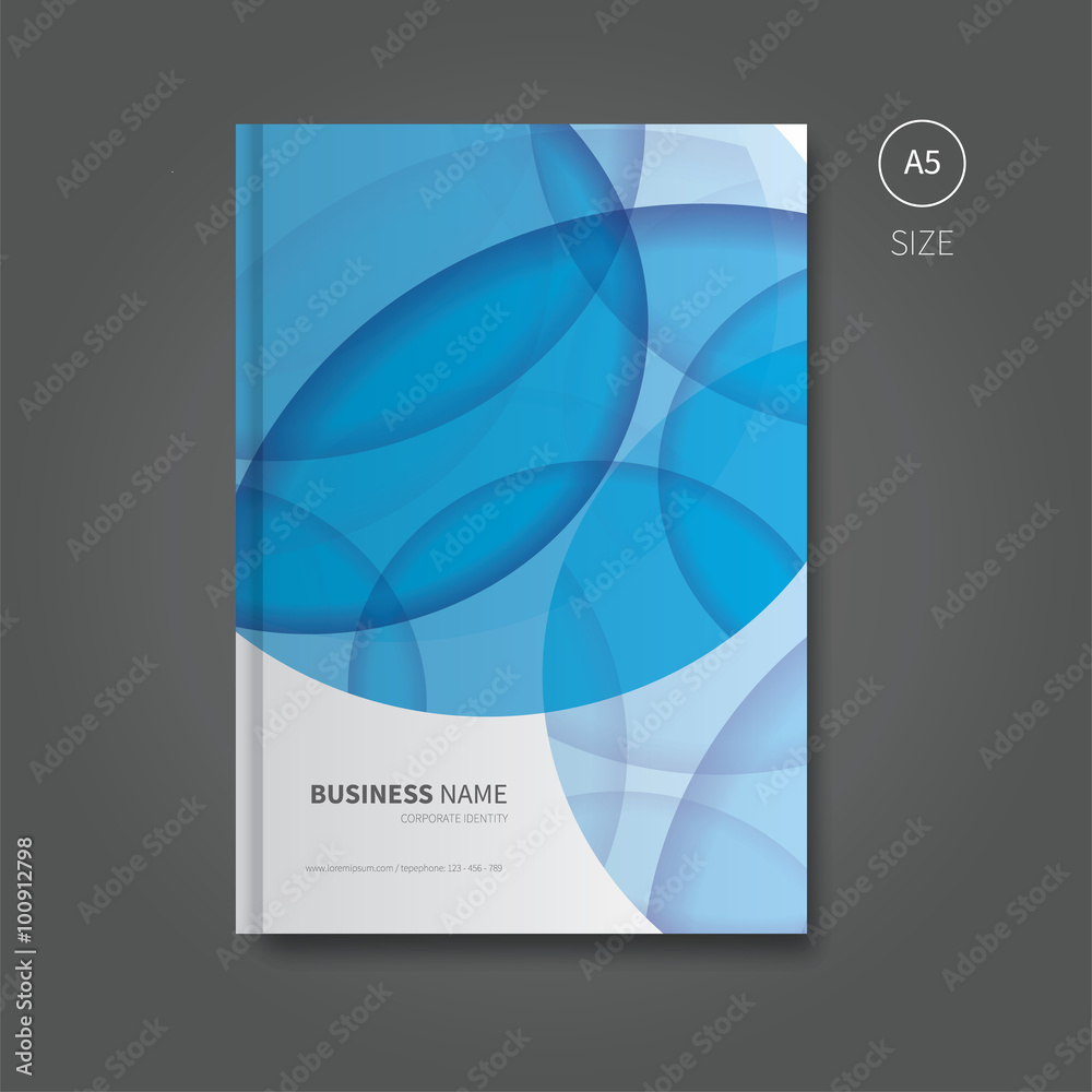 Fototapeta premium abstract book layout