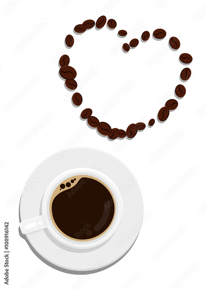 Obraz premium Coffee Love