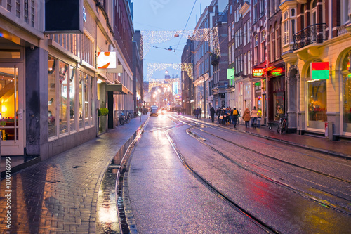 Photography Christmas time in Amsterdam the Netherlands