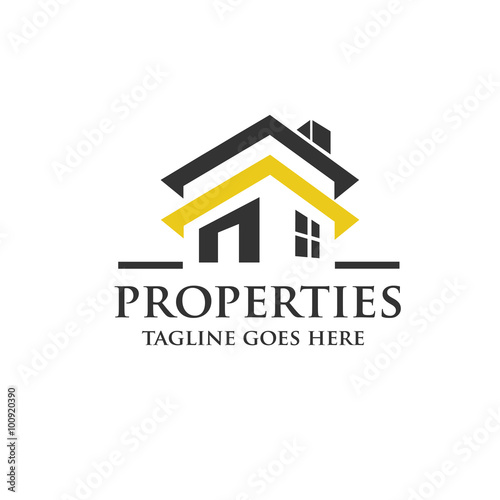real estate logo concept