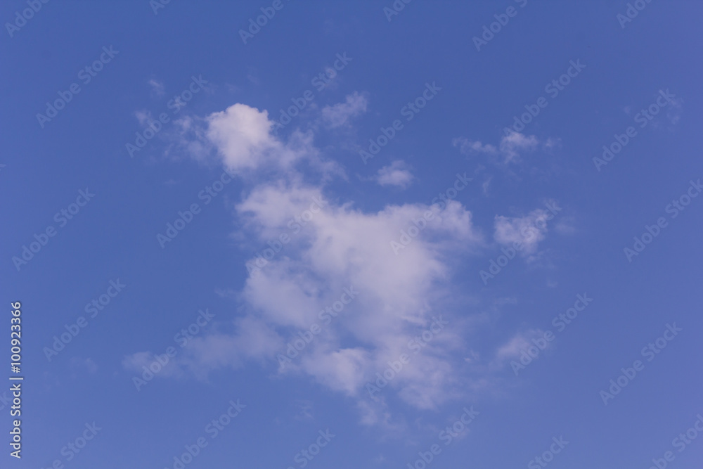 Clouds with blue sky, texture and background