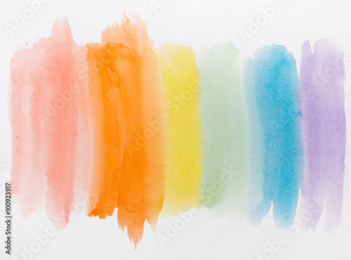 colorful strips water color