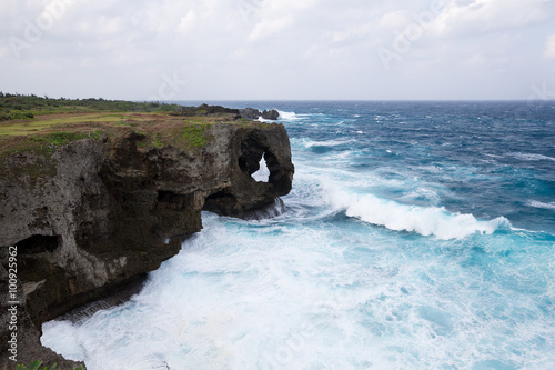 Manza Cape in Okinawa, Japan photo