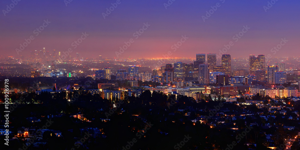 Los Angeles at night