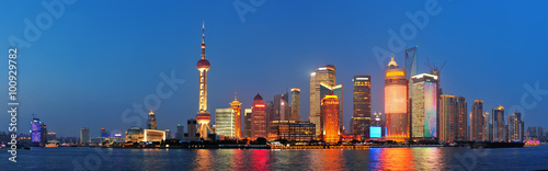 Shanghai at night photo