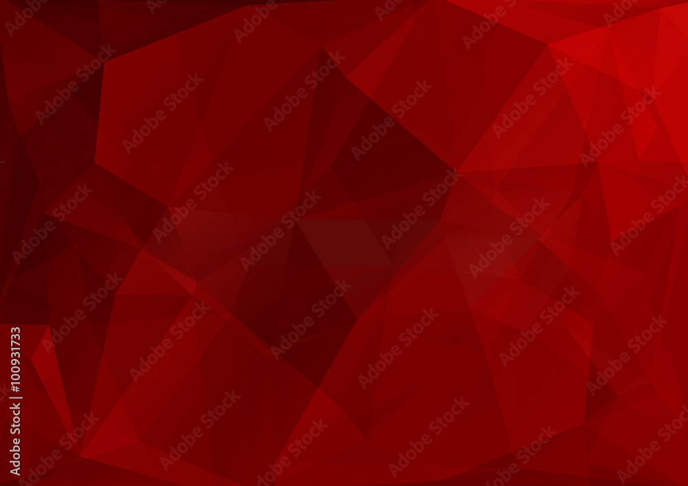red bright polygonal background red bright polygonal background