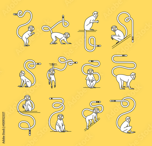 Funky Monkey for prints