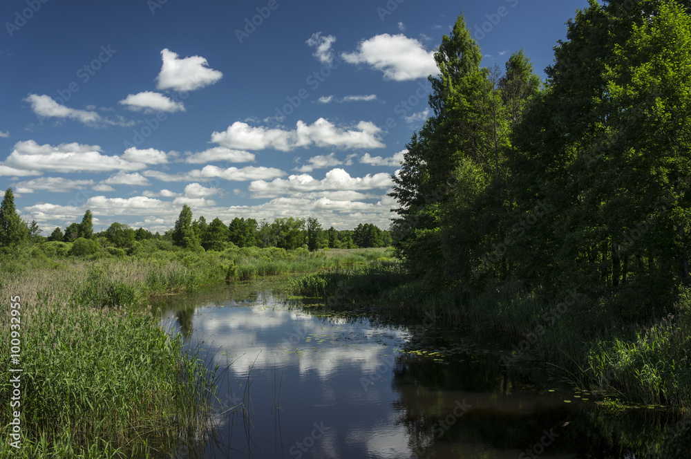 Servach River near Budslav