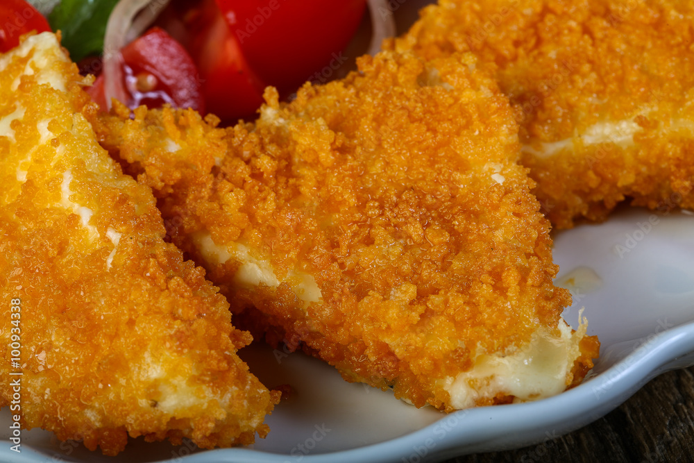 Fried cheese Fried cheese