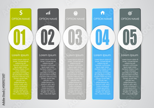 Infographic Design Elements for Your Business Vector Illustration