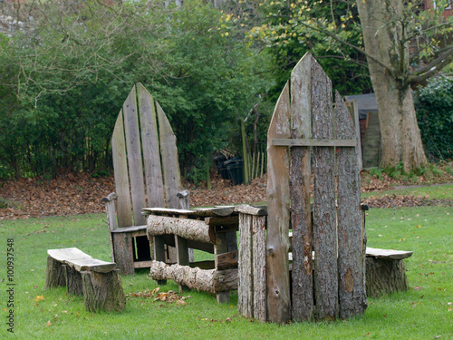 Rustic Bench photo