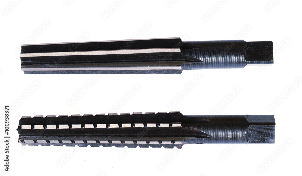 Set of Morse taper 2 reamers