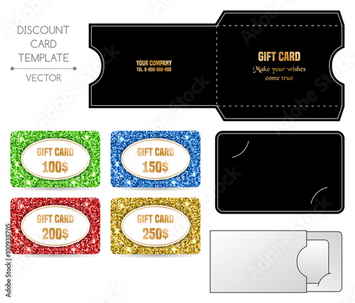 Gift card template