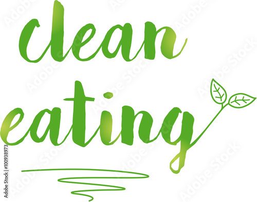 clean eating label