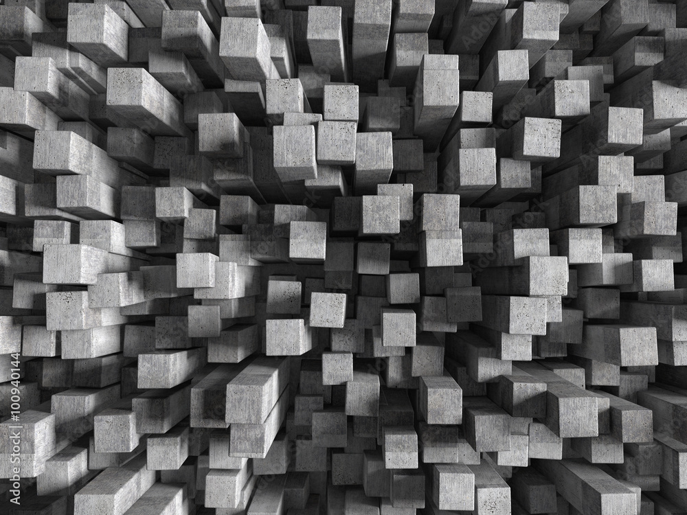 Abstract background made of 3d shape Abstract background made of 3d shape