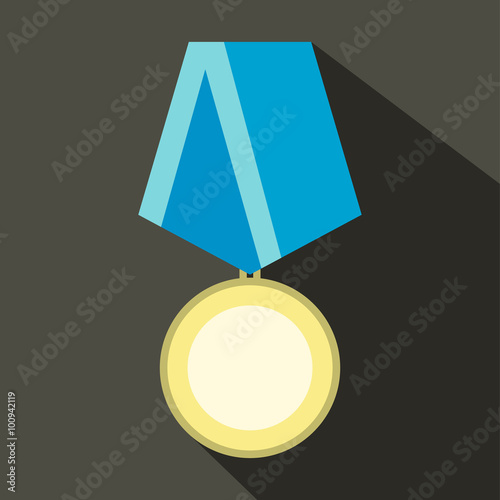 Medal military flat icon