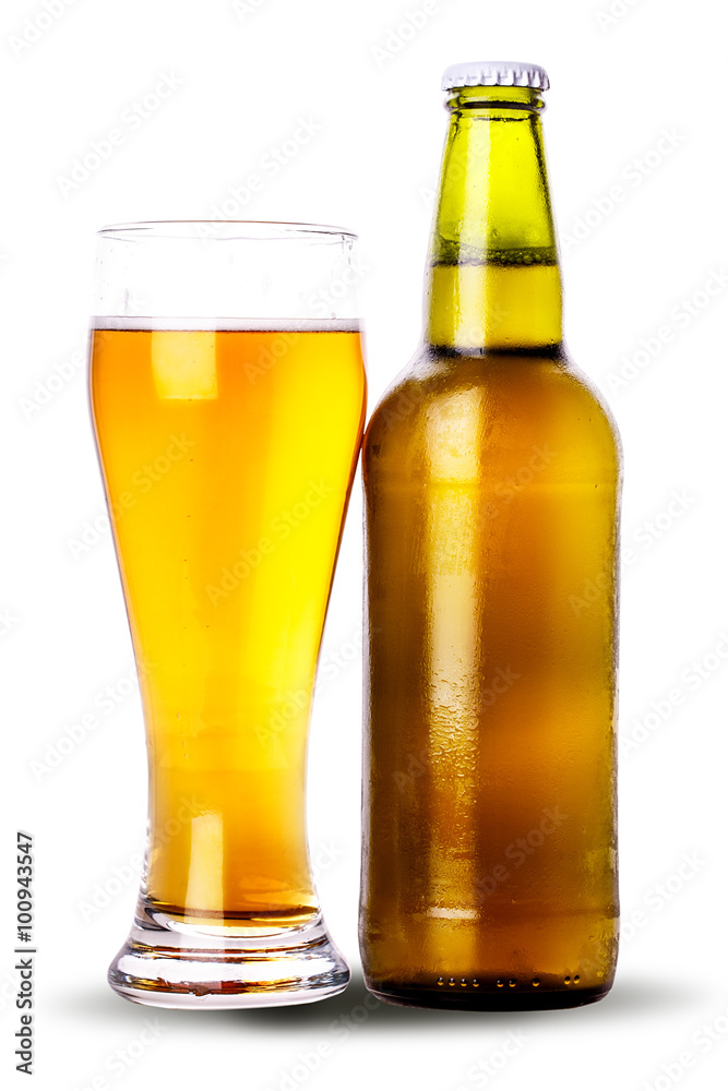 glass bottle of beer