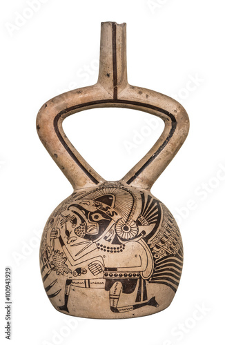 Ancient inca pot