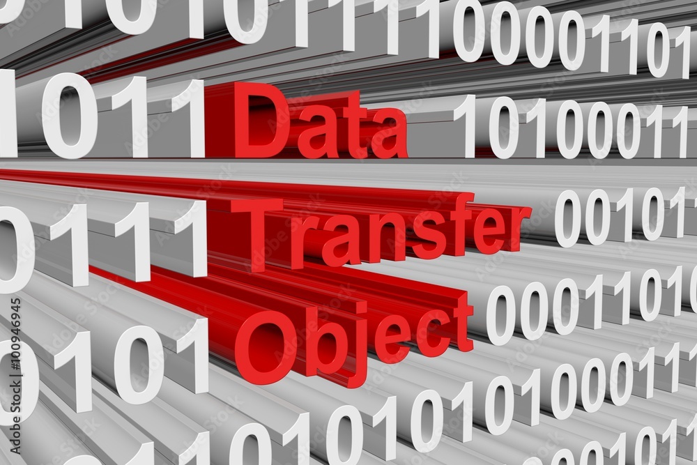 Data Transfer Object is represented as a binary code