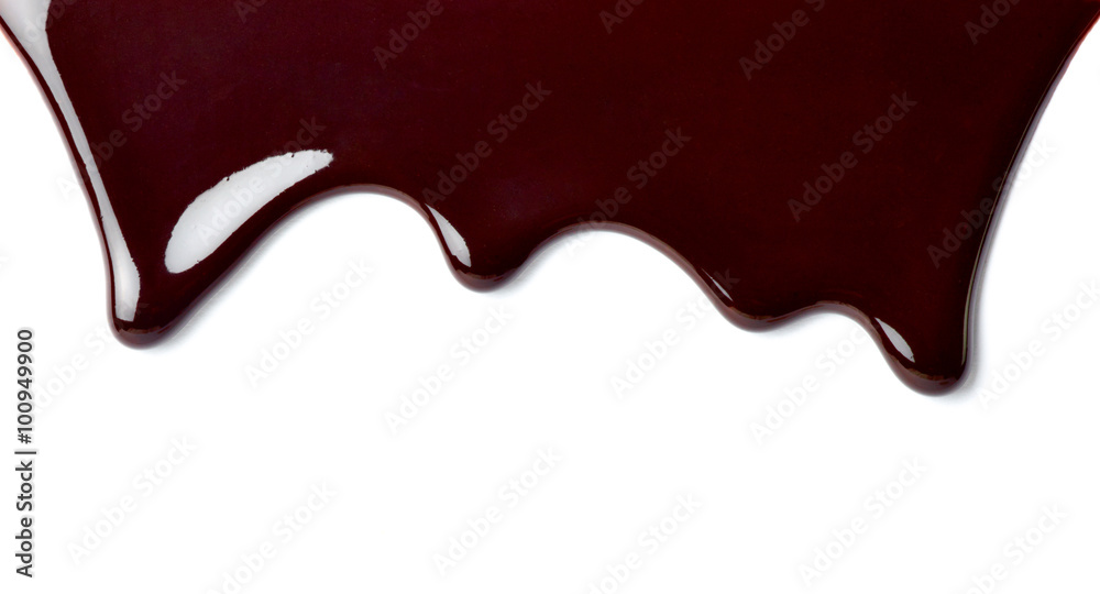 chocolate syrup dessert food sweet leaking drop