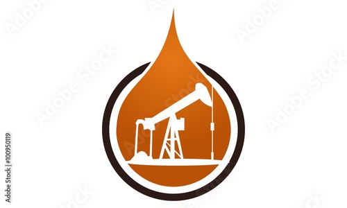 Oil Mining Logo