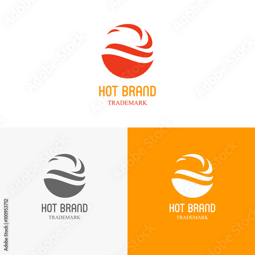 Template logo inspiration for shops, companies, advertising or other business.