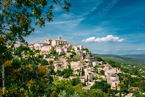 Ancient village of Gordes in Provence, France photo