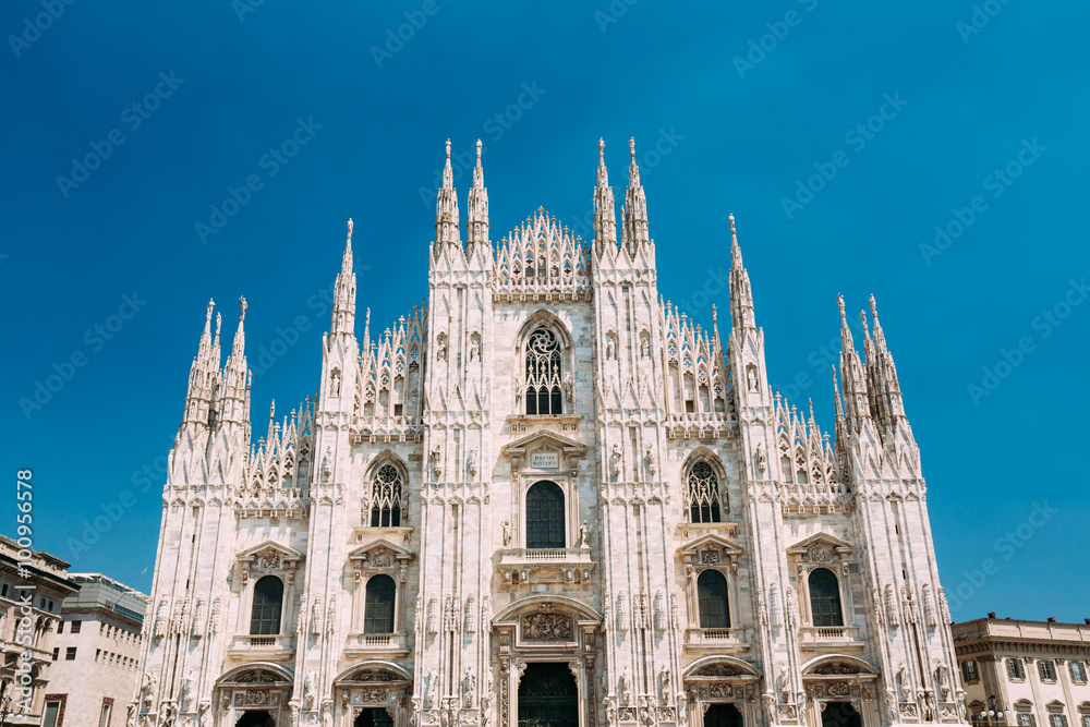 Milan Cathedral or Duomo di Milano is the cathedral church of Mi