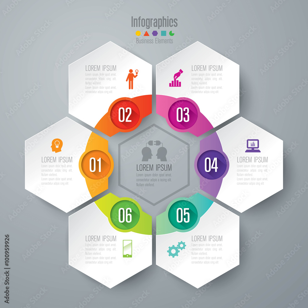 Infographic design template and marketing icons. Infographic design template and marketing icons.