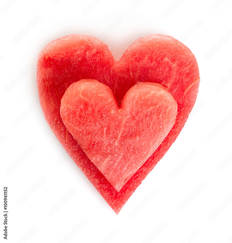 Watermelon heart