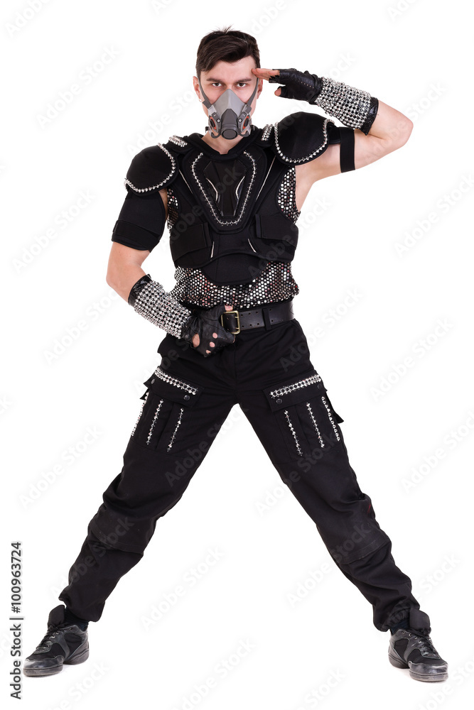 modern soldier dancer showing some movements modern soldier dancer showing some movements