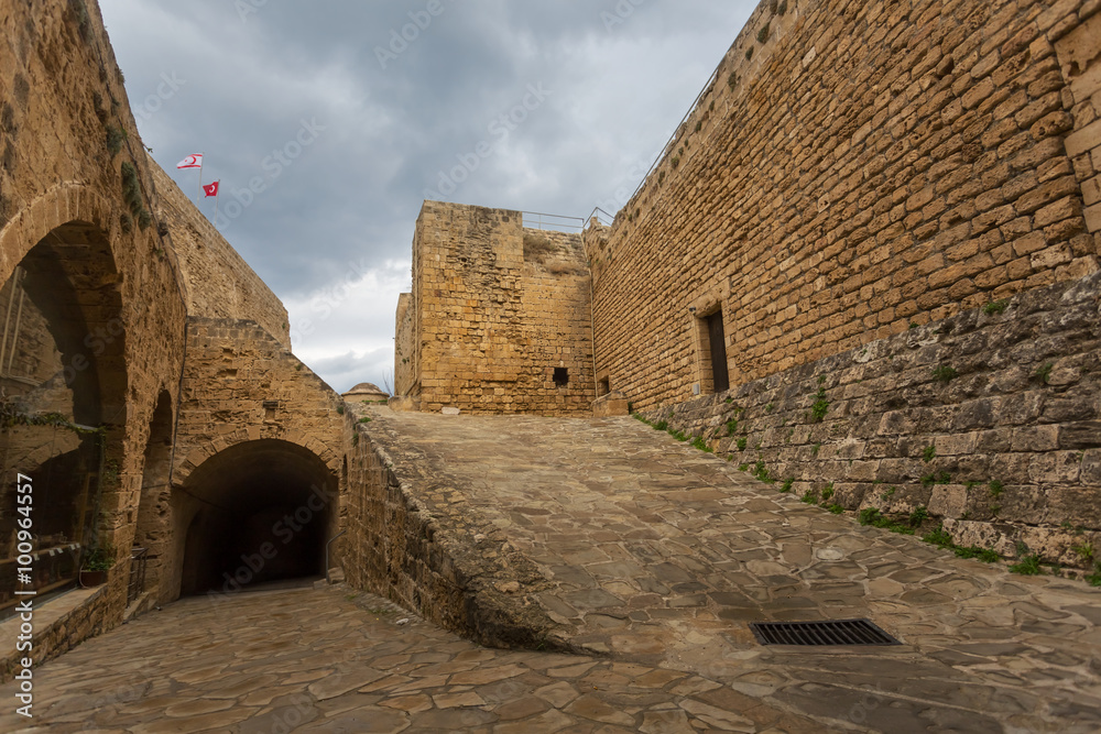 cyprus kyrenia girne castle interior