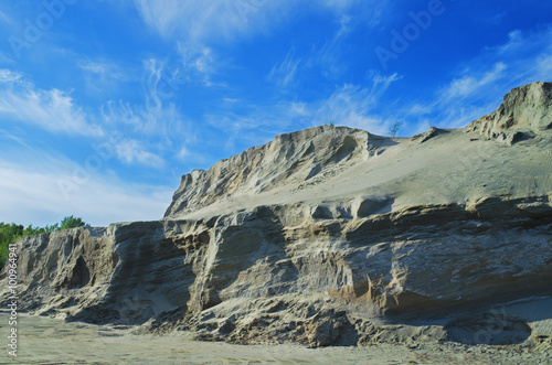 mountains of Sandstone of an unusual shape