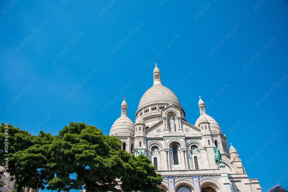 Basilique du Sacre Coeur church in Paris