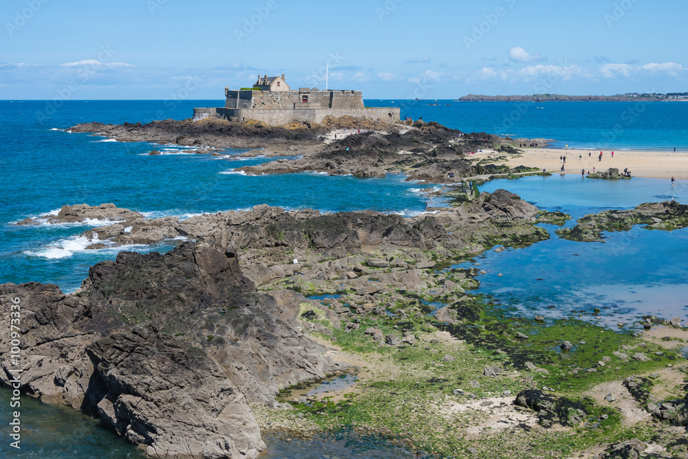 Fototapeta premium Fort National. Saint-Malo