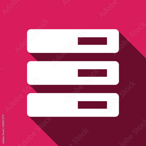 Data server sign icon