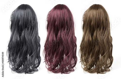 long curly wigs