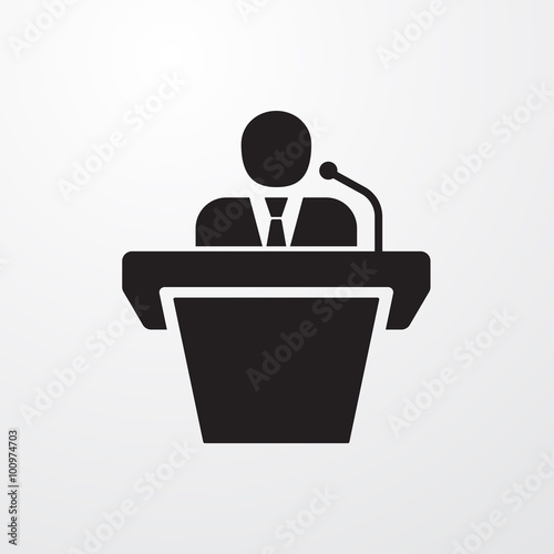 Speaker icon for web and mobile