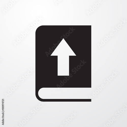 Sell, return book icon for web and mobile
