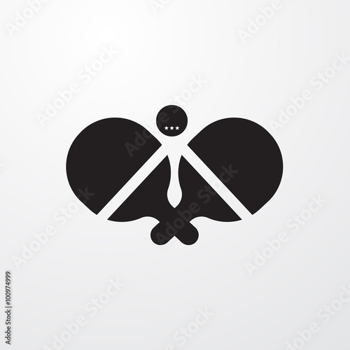 Ping pong table tennis sign...