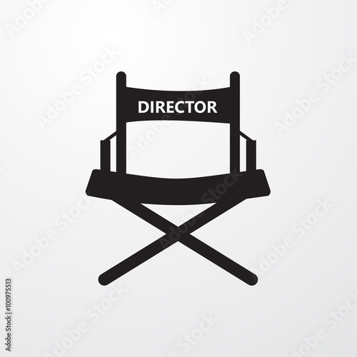Director chair sign icon.