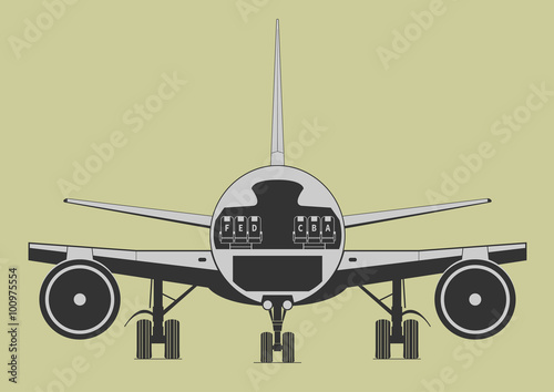 Passenger aircraft