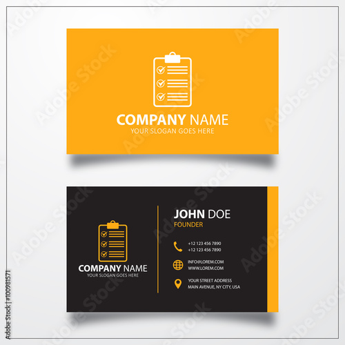 Blank paper sign icon. Busi...