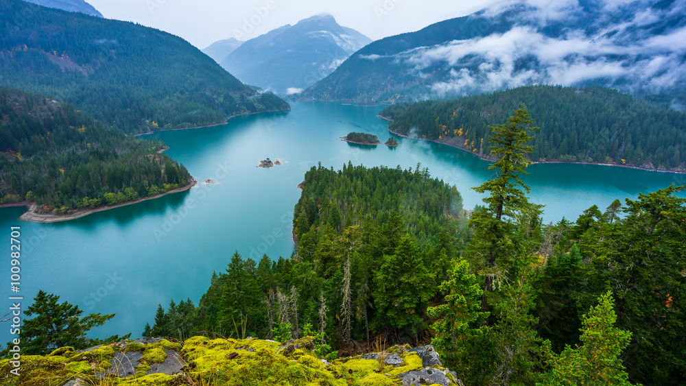 Obraz premium DIABLO LAKE