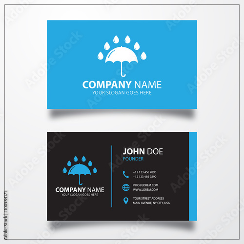 Umbrella rain sign icon. Bu...