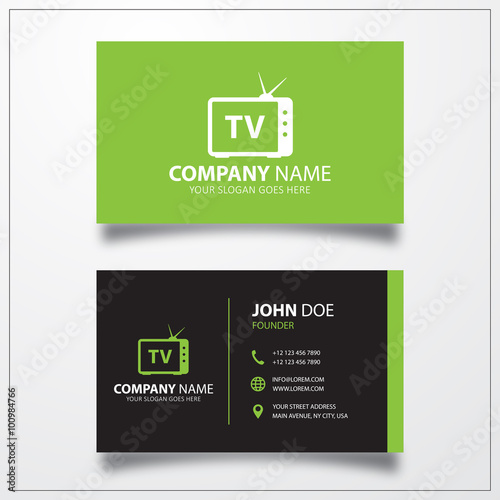 TV television sign icon. Bu...